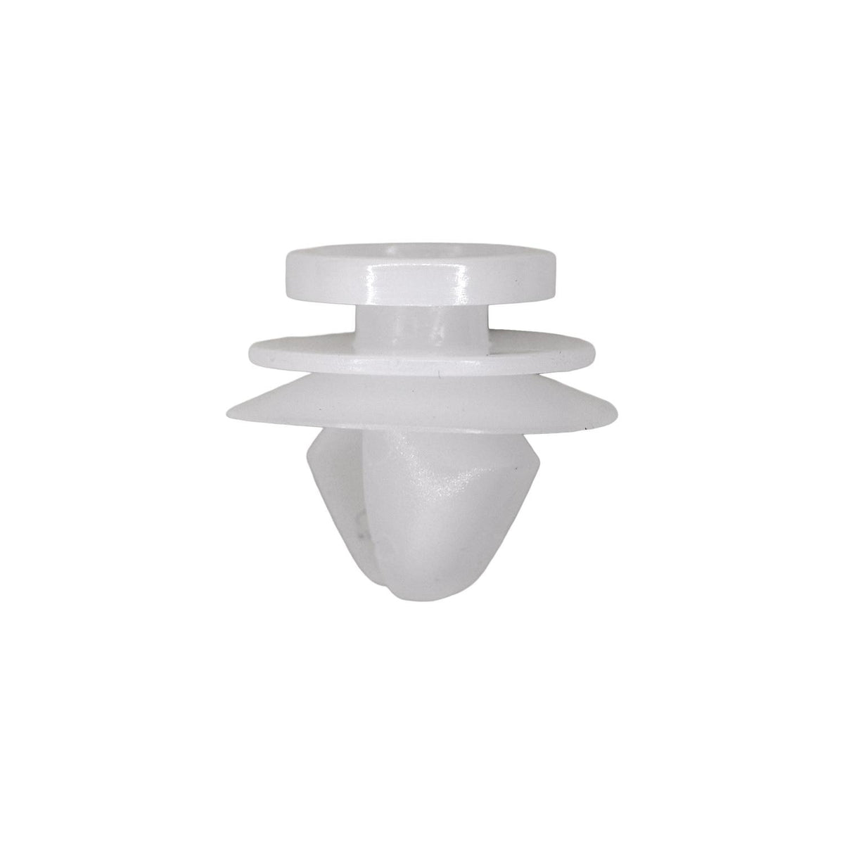 11.5mmx10mm White Nylon Retainer, 18mm Head
