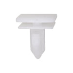 9mmx18mm White Nylon Molding Clip