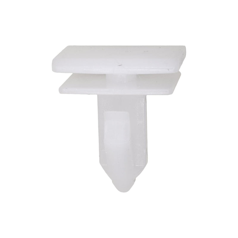 9mmx18mm White Nylon Molding Clip