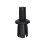 8mmx13mm Black Nylon Push-Type Retainer, 13mm Head