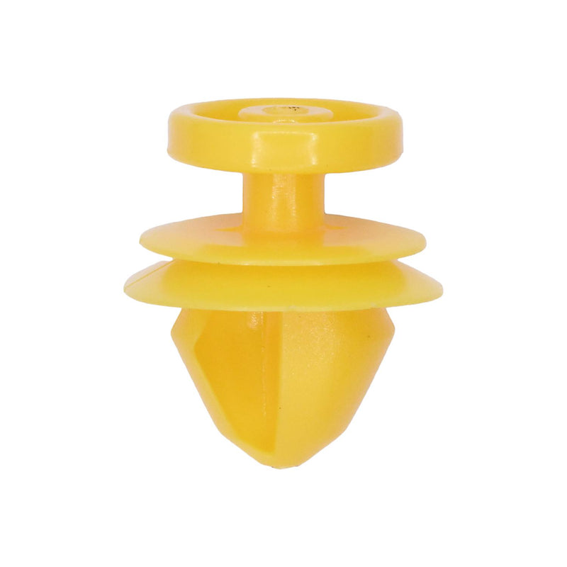 12mmx11mm Yellow Nylon Molding Retainer Retainer, 18mm Head