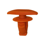 8mmx8mm Orange Nylon Weatherstrip, 5mmx15mm Head