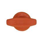 8mmx8mm Orange Nylon Weatherstrip, 5mmx15mm Head