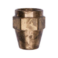 1/4" Brass Nuts, 45 Degree-Short Sae Flare