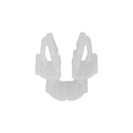 6mm White Nylon Routing Clip Cable Clip