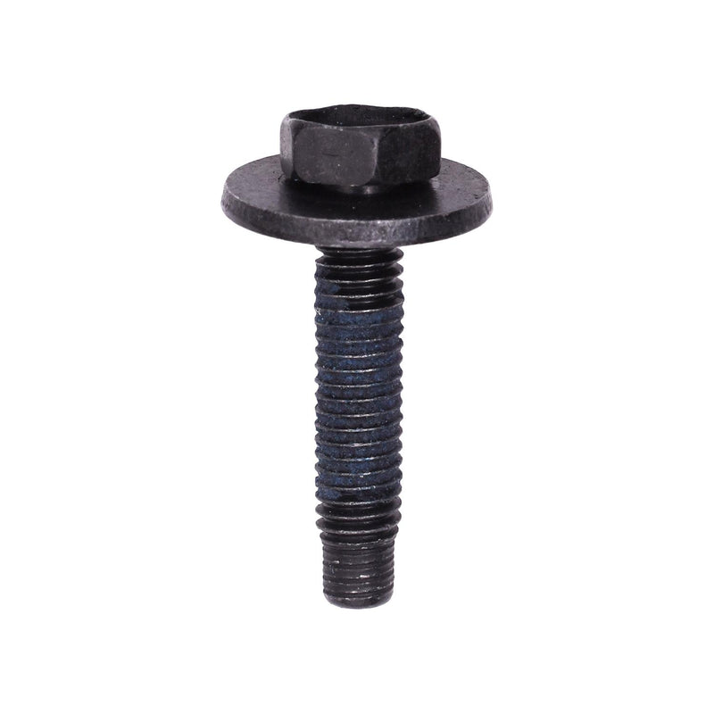 M6-1.0x30mm Hex Head SEMS Body Bolt, Dog Point, Thread Lock, 18mm Washer