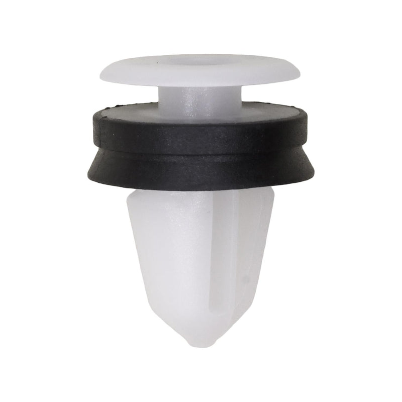 11mmx15mm White Nylon Trim Panel, Tail Gate & Luggage Compartment Retainer with Sealer, 15mm Head