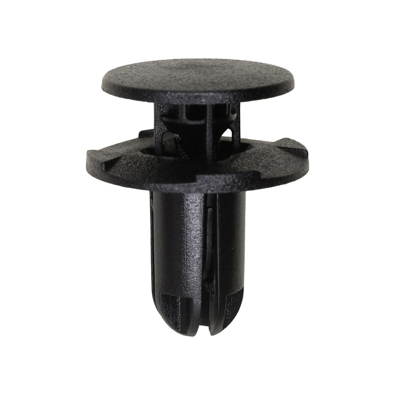 8mmx14mm Black Nylon Fender Liner Push Type Retainer, 18mm Head