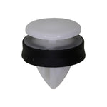 12mm White Nylon Front & Rear Door, Body Side & Wheel Opening Molding Retainer, 14.5mm Head