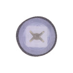 2.9mm White Nylon Screw Grommet with Sealer, 7mmx7mm Square Square Hole, 12mm Head