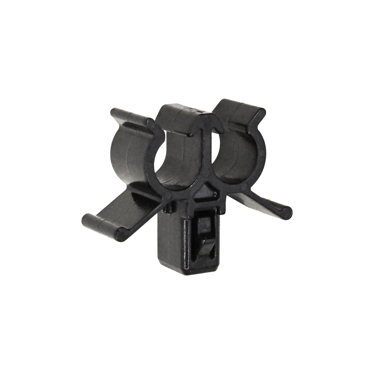 Black Nylon Tube/Cable Routing Clip
