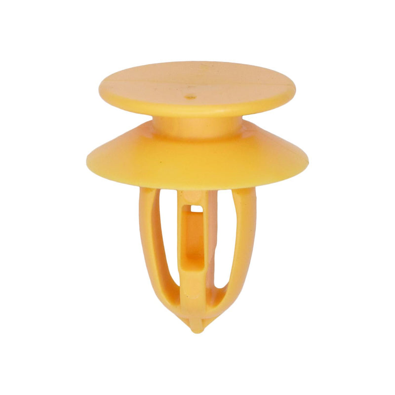 9mmx15mm Yellow Nylon Door Panel Retainer, 17mm Head