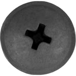 M5.5-1.81x16mm Phillips Truss Head Screw, Black Phosphate