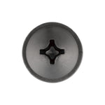 M6.5-1.81x18mm Phillips Truss Head Screw, Black Phosphate