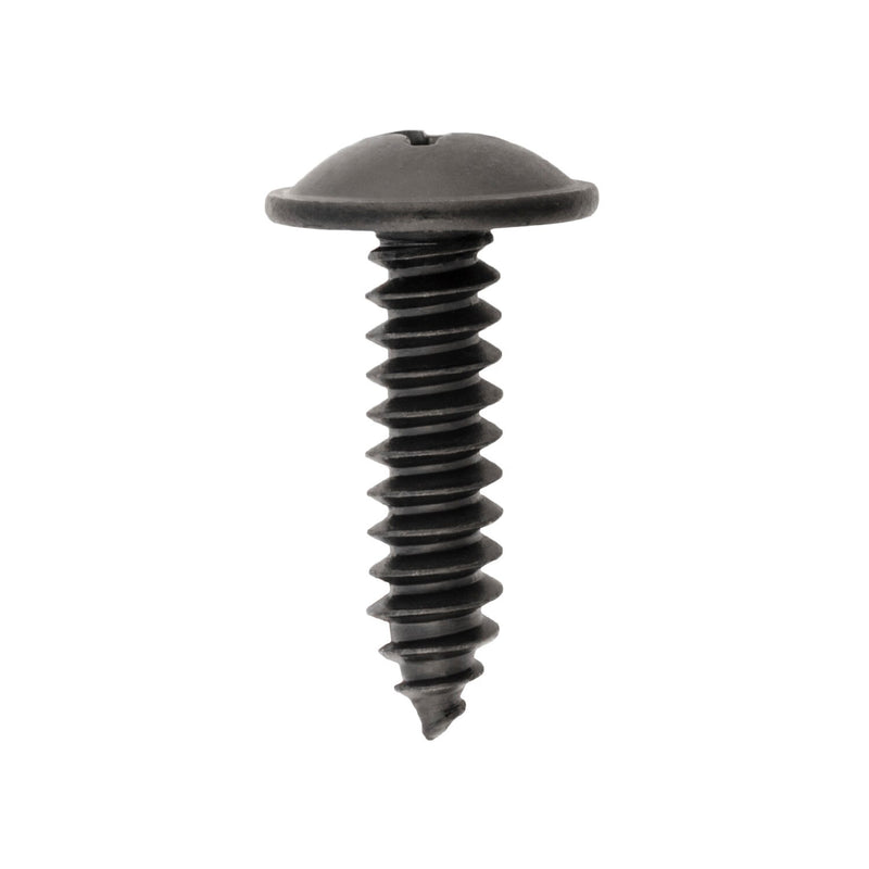 M6.5-1.81x25mm Phillips Truss Head Head.Lamp Screw, Black Phosphate