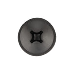 M6.5-1.81x25mm Phillips Truss Head Head.Lamp Screw, Black Phosphate