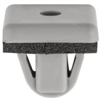 4.2mm Gray Nylon Rocker & Exterior Trim Molding Grommet with Sealer, 16.5mmx16.5mm Head