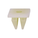 M4.2x9mm White Nylon Door Handle Nut, 12mmx12mm Head