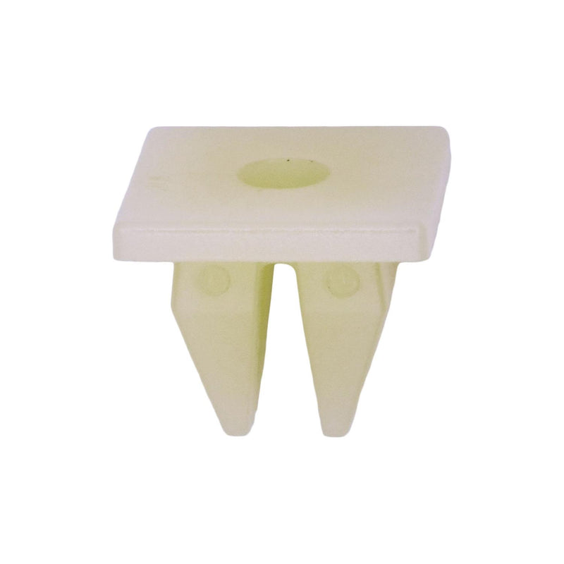 M4.2x9mm White Nylon Door Handle Nut, 12mmx12mm Head