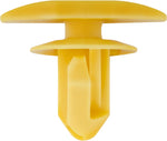 8mm Yellow Nylon Weatherstrip Retainer, 6.5mm Head