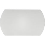 13.3mm White Nylon Scuff Plate Retainer, 9.5mmx16.5mm Head