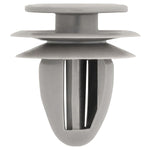 12mm Gray Nylon Exterior & Interior Molding Retainer, 15mm Head