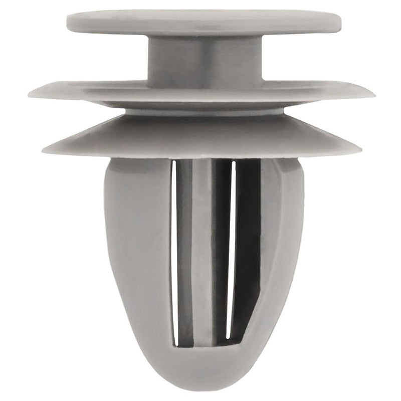 12mm Gray Nylon Exterior & Interior Molding Retainer, 15mm Head
