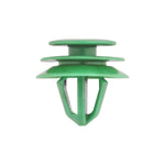 10mm Green Nylon Door Panel, Interior Trim & Garnish Retainer, 18mm Head