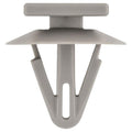 8mmx12mm Gray Nylon Rocker Panel Molding Clip, 17mm Head