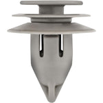 9mmx15mm Gray Nylon Garnish & Interior Molding Retainer, 18mm Head