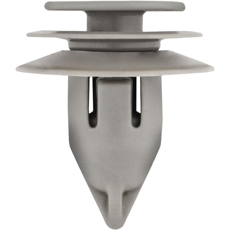 9mmx15mm Gray Nylon Garnish & Interior Molding Retainer, 18mm Head