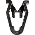 Black Nylon Interior Trim Clip, 11mm Overall Width