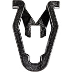 Black Nylon Interior Trim Clip, 11mm Overall Width