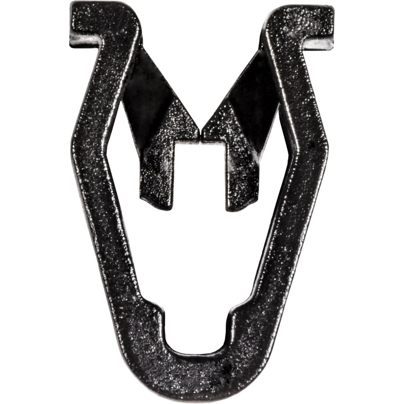Black Nylon Interior Trim Clip, 11mm Overall Width