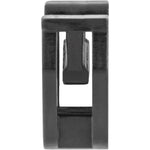 Black Nylon Interior Trim Clip, 11mm Overall Width
