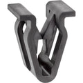 Black Nylon Interior Trim Clip, 15mm Overall Width