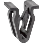 Black Nylon Interior Trim Clip, 15mm Overall Width