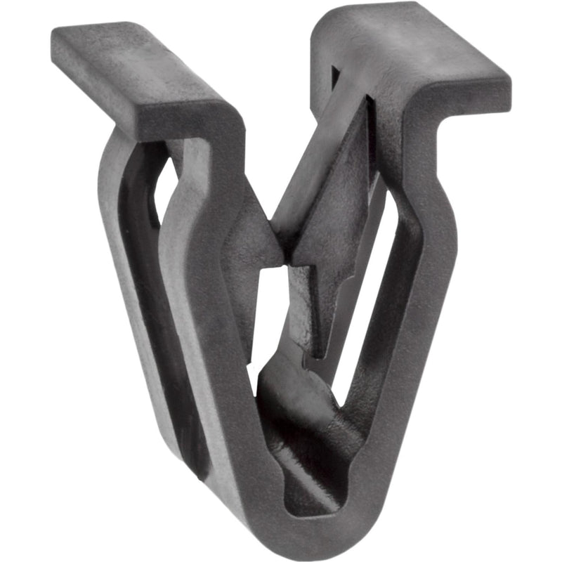 Black Nylon Interior Trim Clip, 15mm Overall Width
