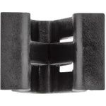 Black Nylon Interior Trim Clip, 15mm Overall Width