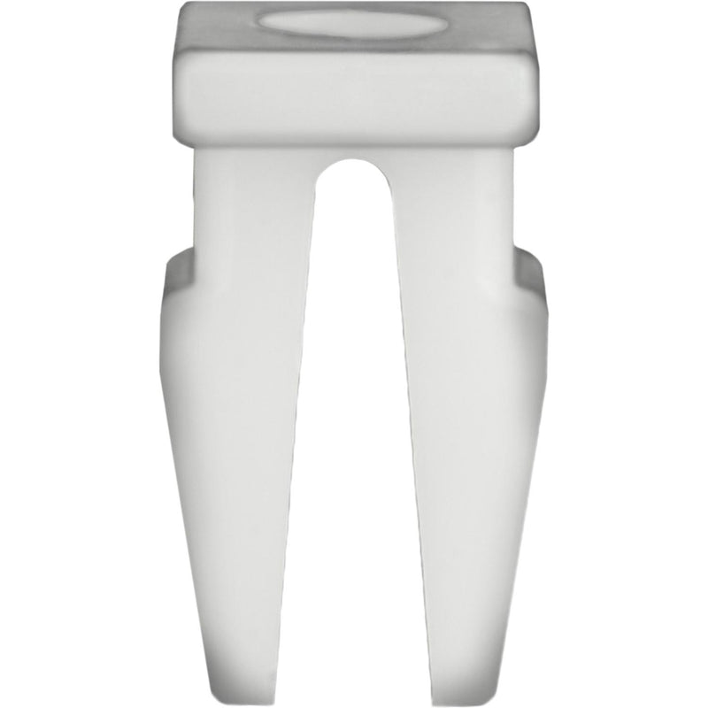M4.8 White Nylon Bumper Grommet, 8mmx10mm Head