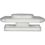 M3.5 White Nylon Body Side Molding Nut