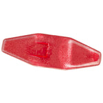 8mm Red Nylon Weatherstrip Retainer, 5mmx15mm Head