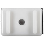 14mm White Nylon Molding Clip with Sealer, 17mmx25mm Head