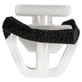 9mm White Nylon Molding Clip with Sealer