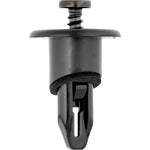 27mm Black Nylon Rear Bumper Retainer with Sealer And Ss Screw, 22mm Head