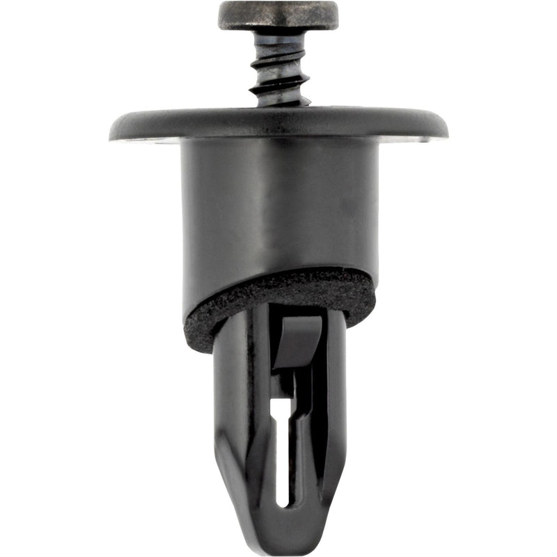 27mm Black Nylon Rear Bumper Retainer with Sealer And Ss Screw, 22mm Head