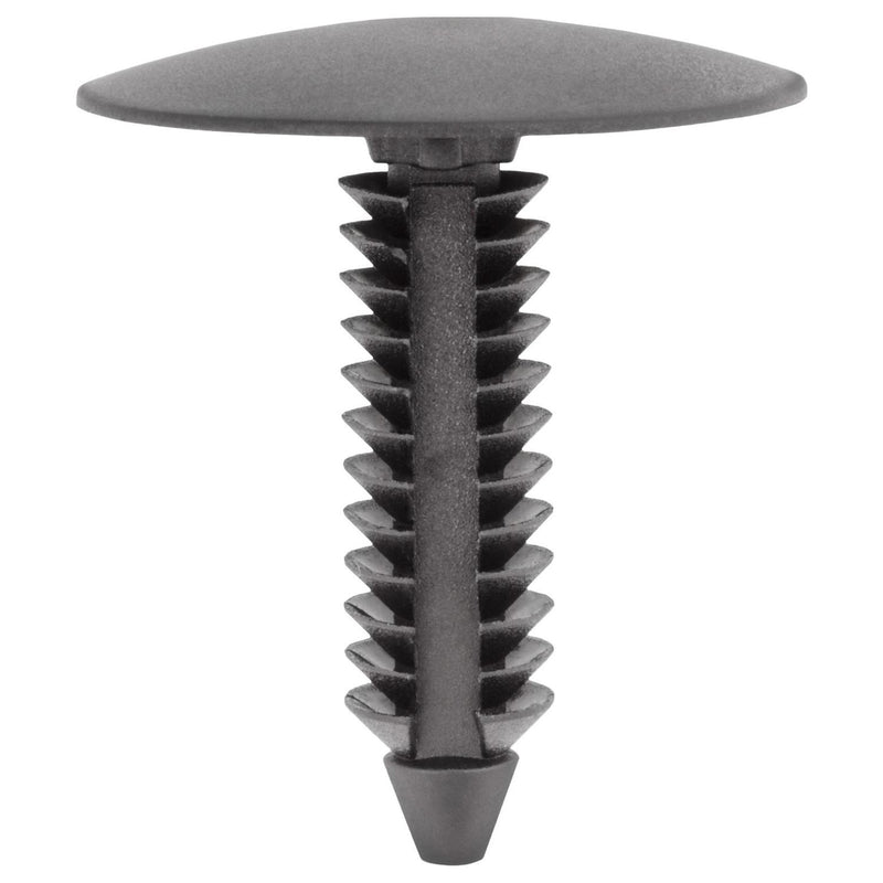 7.6mmx28mm Black Nylon Retainer, 26mm Head