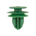 10mm Green Nylon Cowl, Garnish, Headliner, Rocker, Pillar, Interior Retainer, 15mm Head