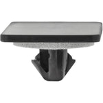 10mm Black Nylon Molding Clip with Sealer, 20mmx30mm Head