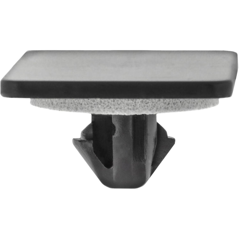 10mm Black Nylon Molding Clip with Sealer, 20mmx30mm Head